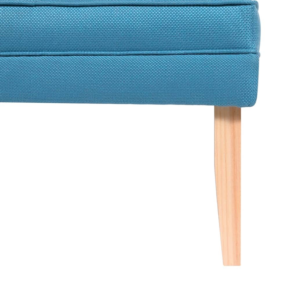 Banqueta Style Turquesa Omega 100x40x40 Cm M&aacute;xima Design image number 2.0