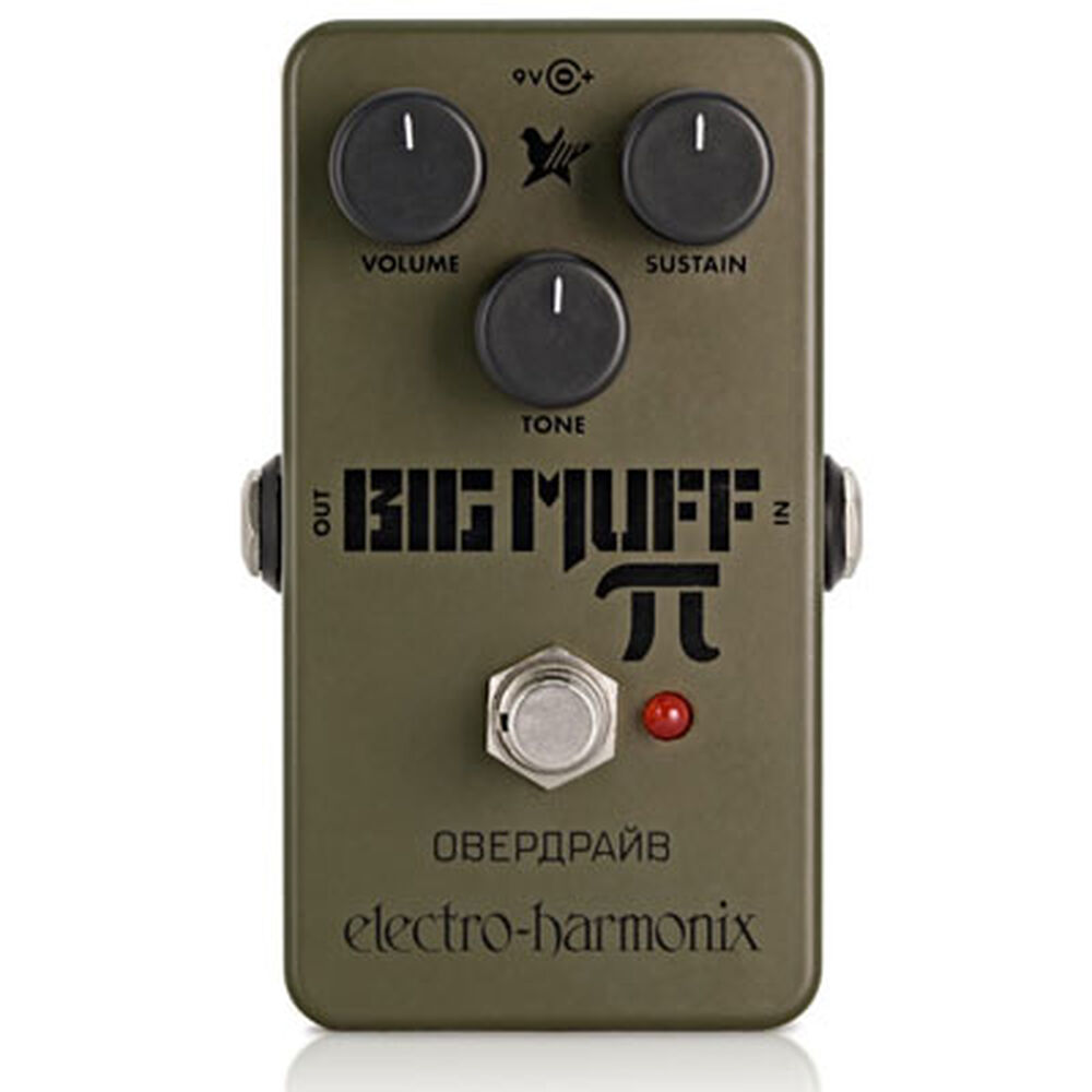 Pedal Dist & Fuzz Green Russian Big Muff Pi Electro Harmonix image number 0.0