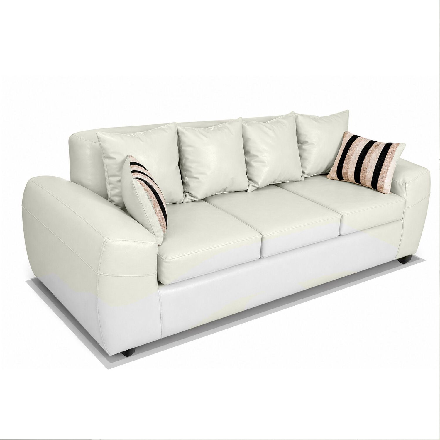 Juego De Living Elegant Detail Houston Pu / 5 Cuerpos image number 3.0