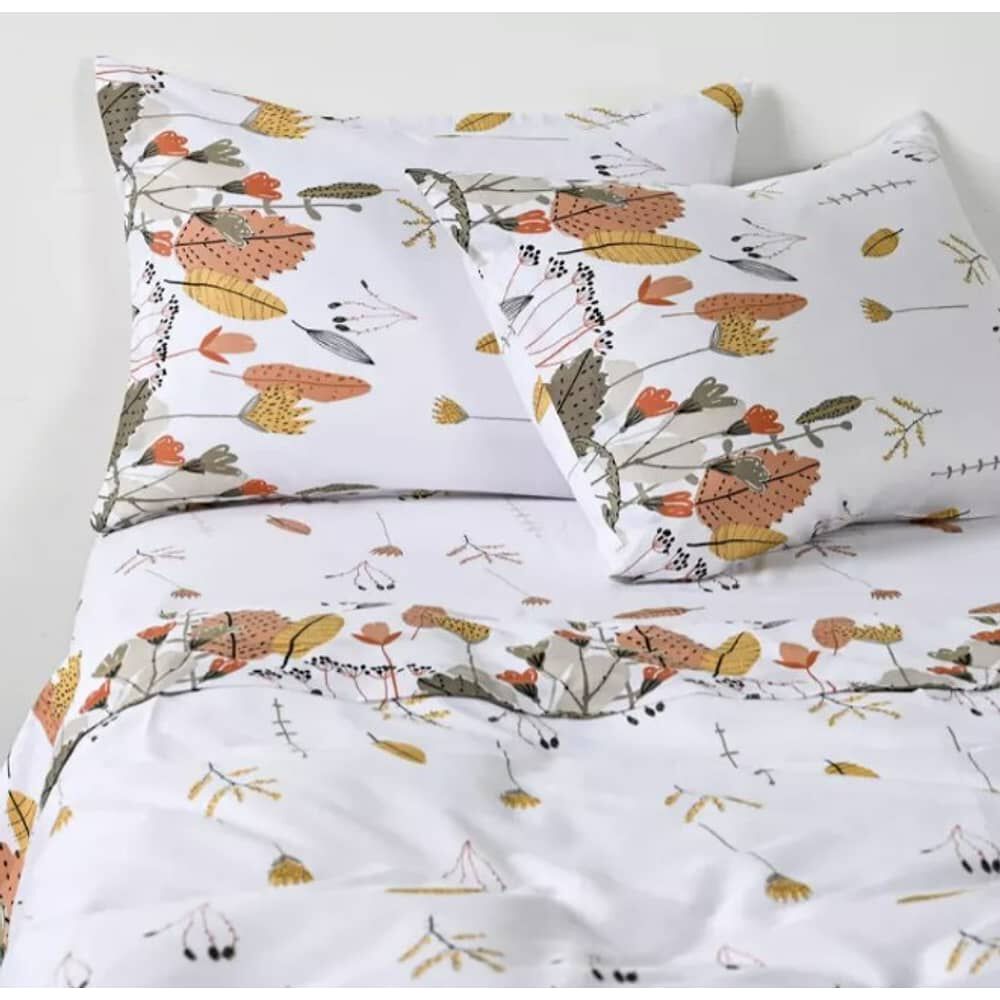 Sabanas Cannon 2 Plazas 144 Hilos Dise&ntilde;o De La Tela Marsala image number 0.0