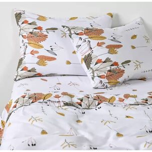 Sabanas Cannon 2 Plazas 144 Hilos Dise&ntilde;o De La Tela Marsala