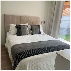 Set Piecera Boho 70 X 210 + 2 Fundas De Cojin Mod20