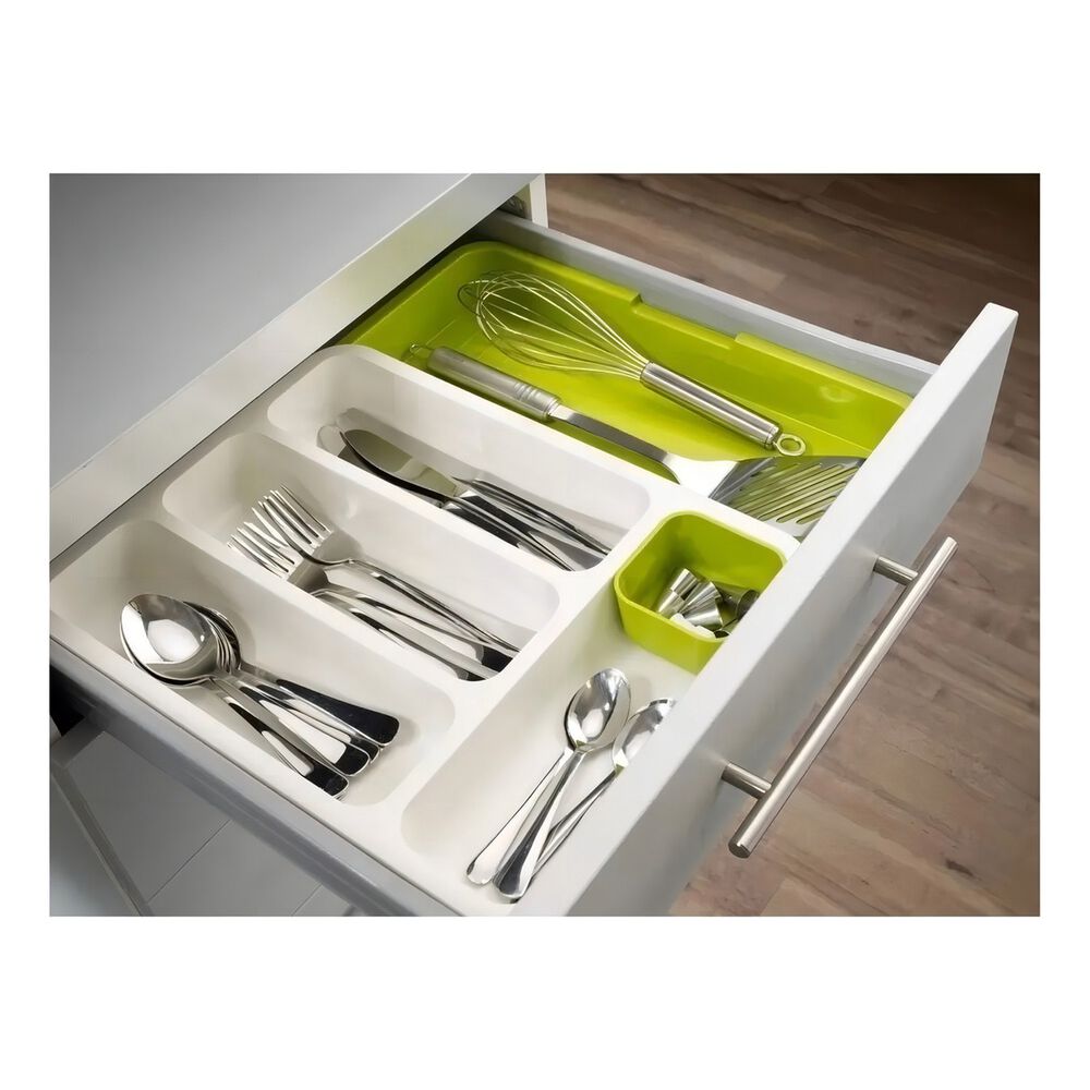 Organizador De Cubiertos Extensible Ajustable Para Cocina image number 3.0