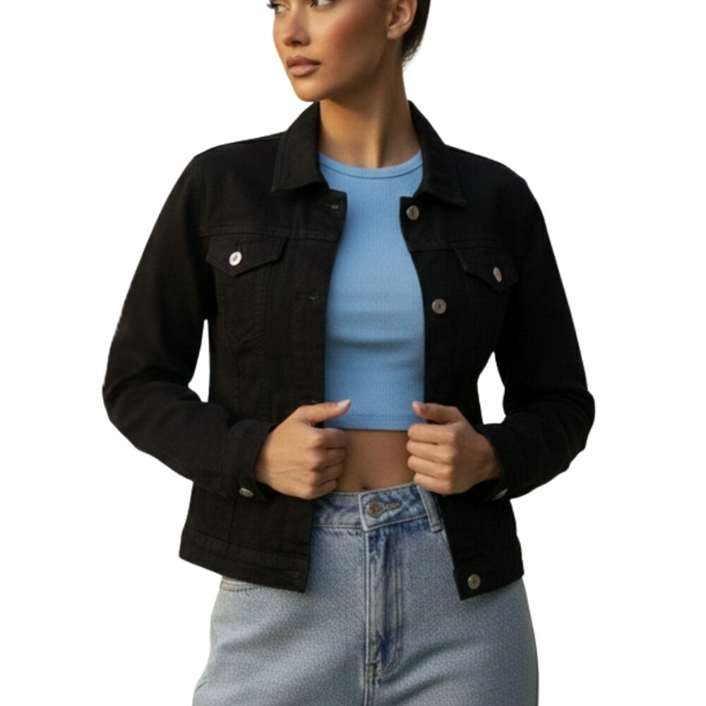 Chaqueta Mezclilla New Clasic Mujer image number 0.0