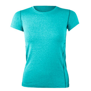Polera Dry Fit Manga Corta Panel Malla Espalda Cape Mujer