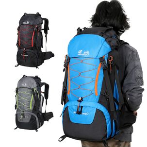 Mochila Camping 65 Litros Unisex Outdoor Deportiva