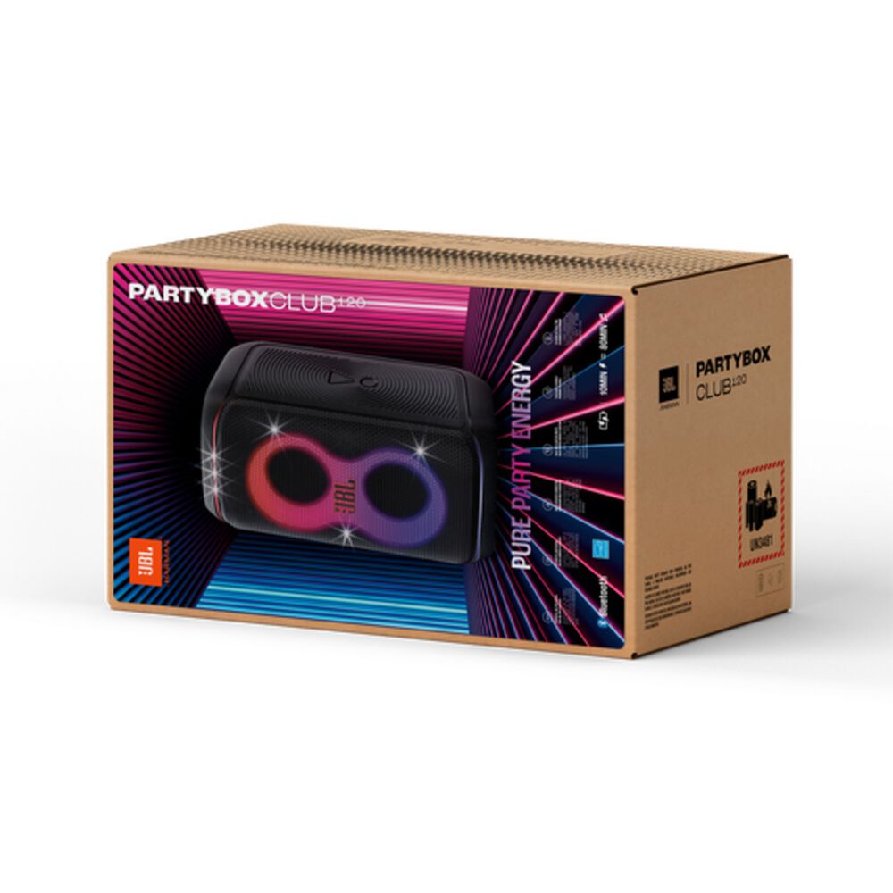 Parlante Torre Jbl Partybox Club 120 Bater&iacute;a 12h Bt 5.3 image number 10.0