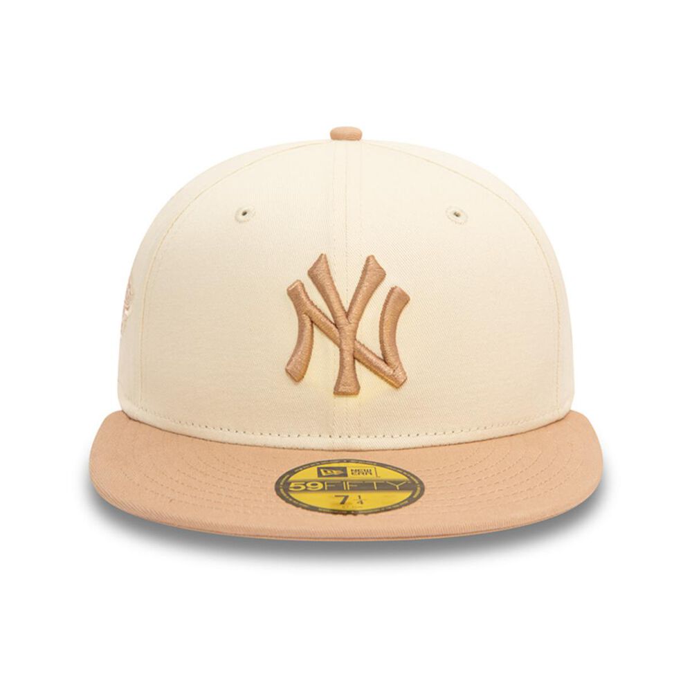 Gorra 59fifty New York Yankees Mlb Color Block Light Beige image number 1.0