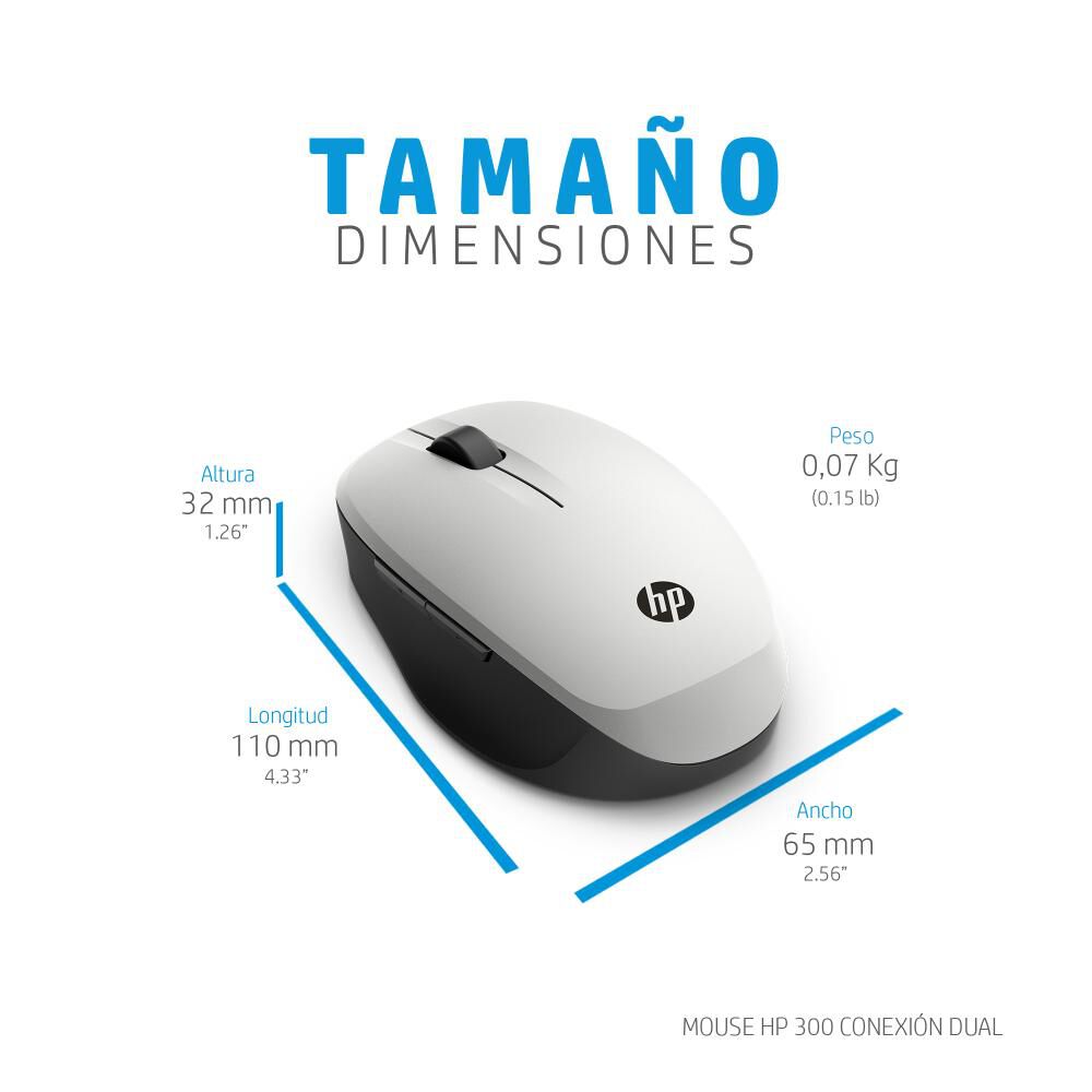 Mouse HP Dual Mode 300 image number 4.0