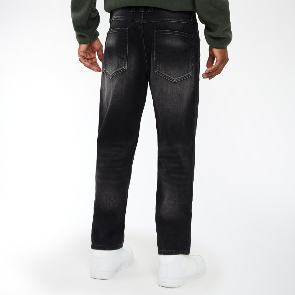 Jeans Roturas Tiro Medio Slim Hombre Rolly Go image number 3.0