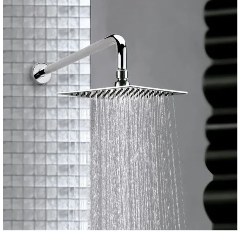 Plato Ducha Cuadrado Acero Inox 25cm Briggs-fanaloza image number 1.0