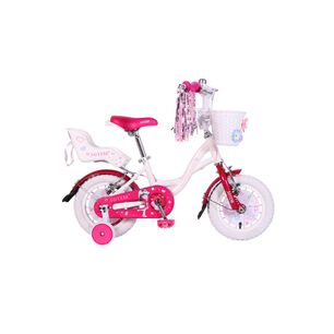 Bicicleta Totem Infantil Aro 12 Pretty Girl Color Blanco