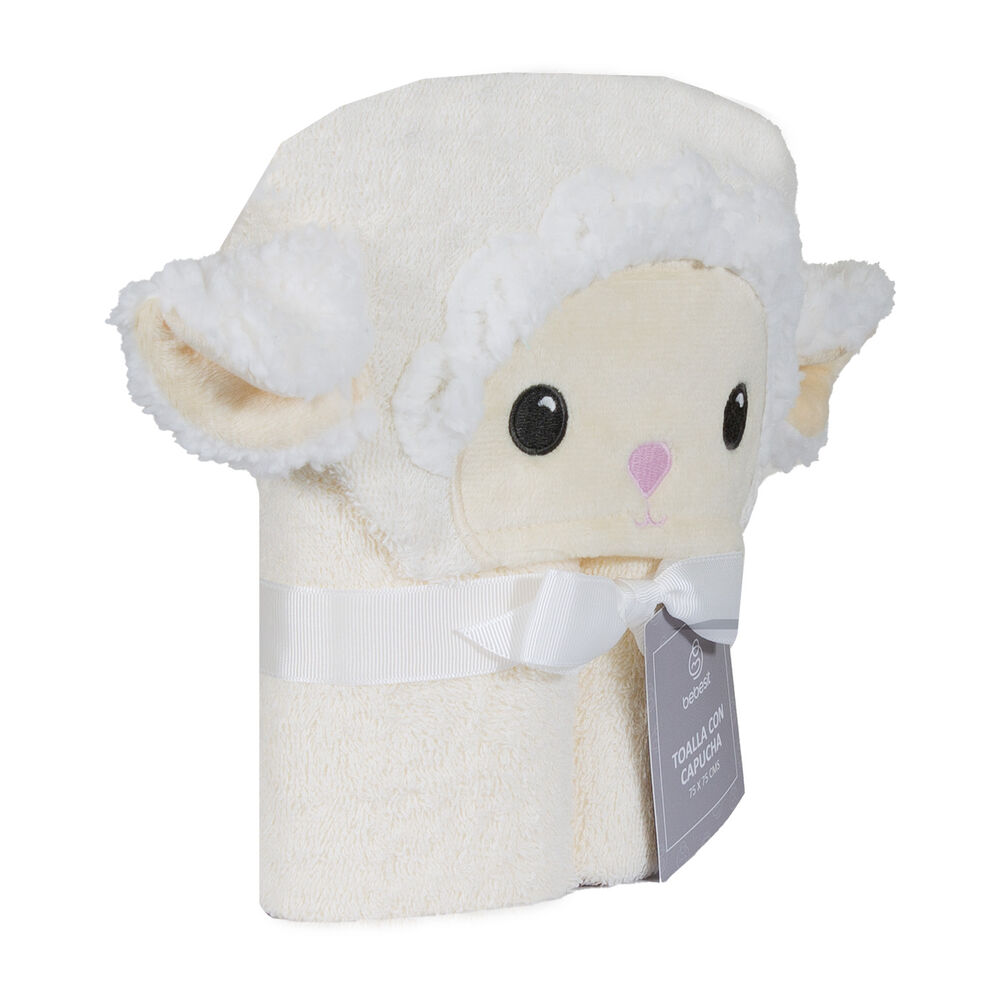 Toalla Capucha Oveja Bebesit image number 1.0