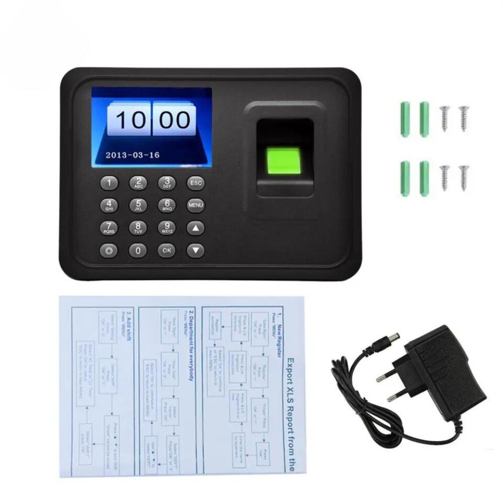 Reloj Control Asistencia Huella Digital Biométrico Sxc-08049 image number 4.0
