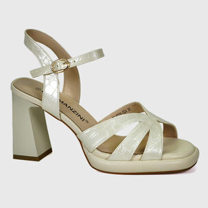 Sandalia Kasty Plateado