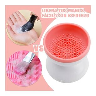 Limpiador De Brochas De Maquillaje El&eacute;ctrico Port&aacute;til