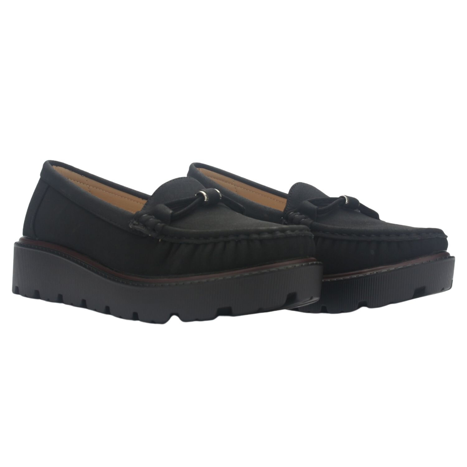 Mocasin Mujer Chalada Gran-22 Negro Casual image number 6.0
