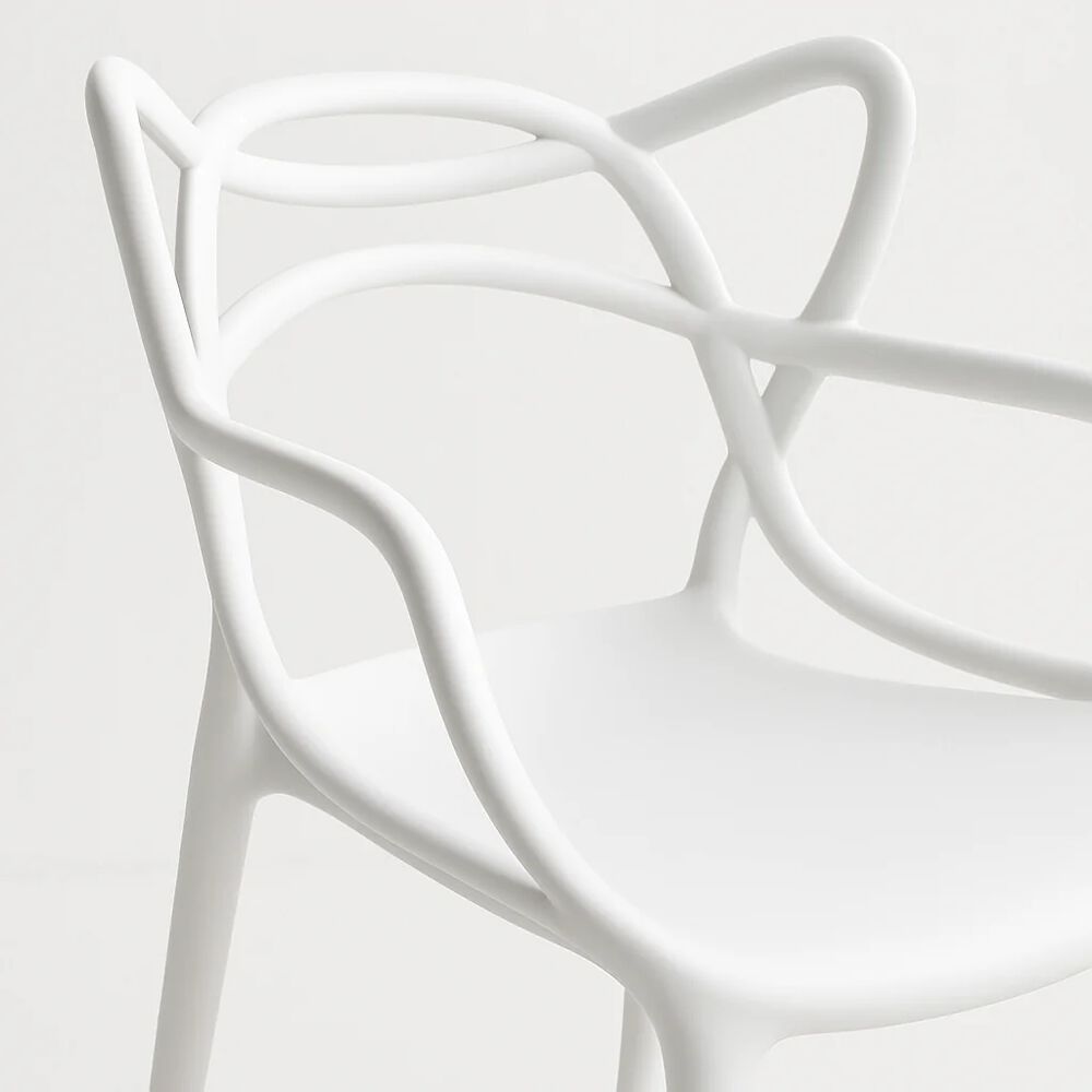 Silla De Terraza Exterior O Comedor Master - Blanca image number 10.0