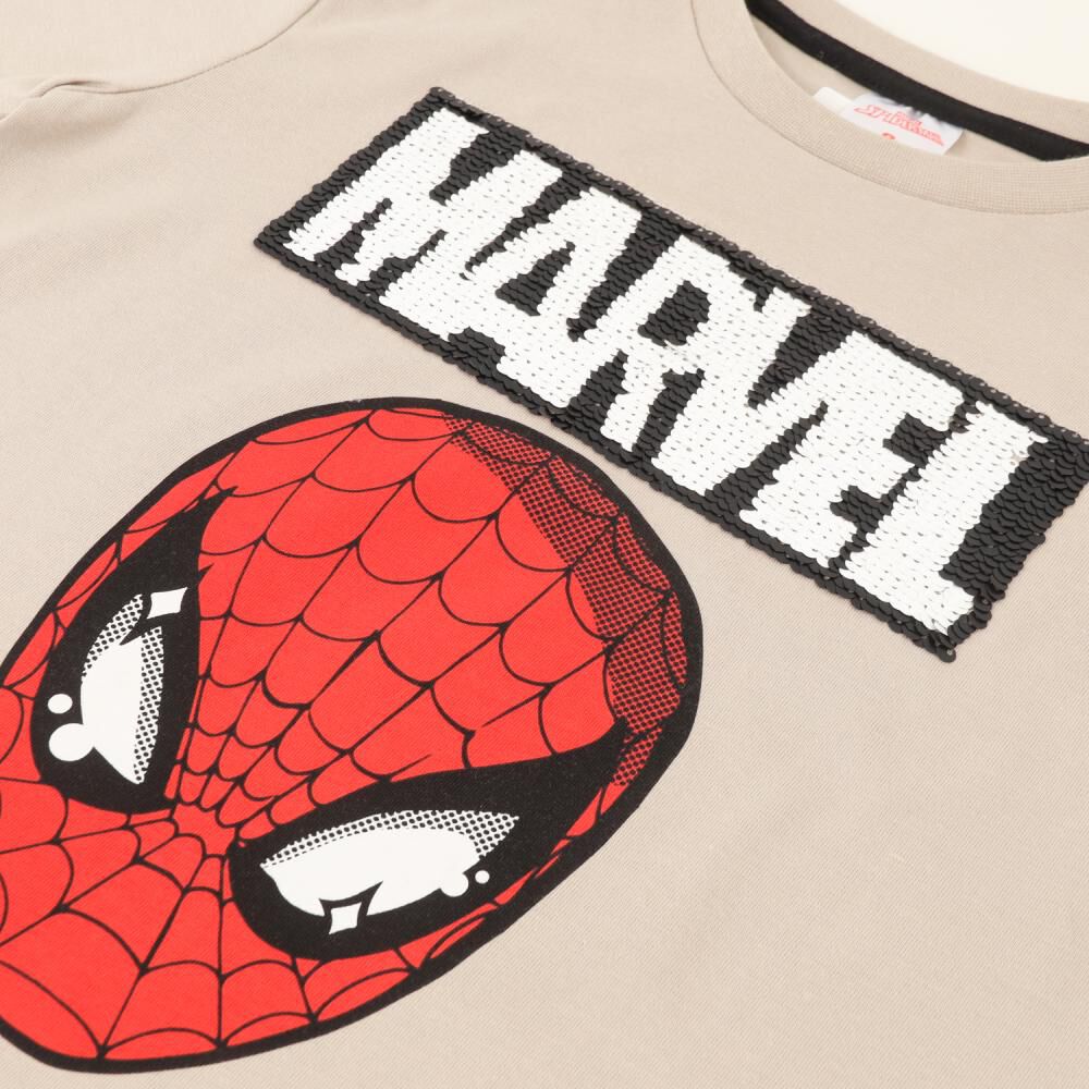 Polera Mc Niño Reversible Sequ Spiderman image number 2.0