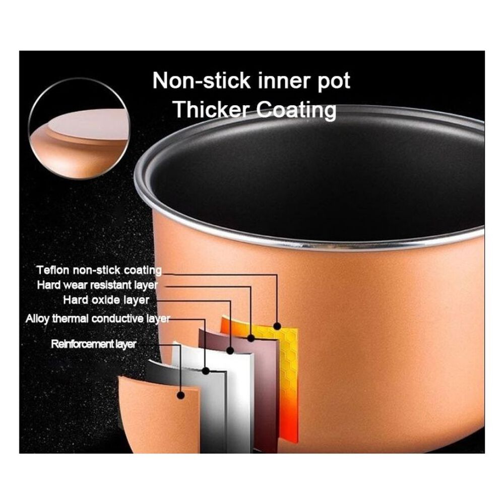 Olla Arrocera Multifuncional Rice Cooker 5l image number 2.0