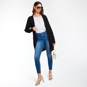 Tapado Lurex Regular Manga Larga Mujer Kimera