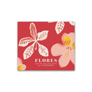 Libro De Viaje Para Colorear Flores Por Tita Bianchi