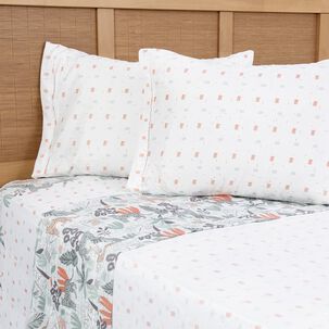 Sabana Estampada Plumetti 2 P Acacia