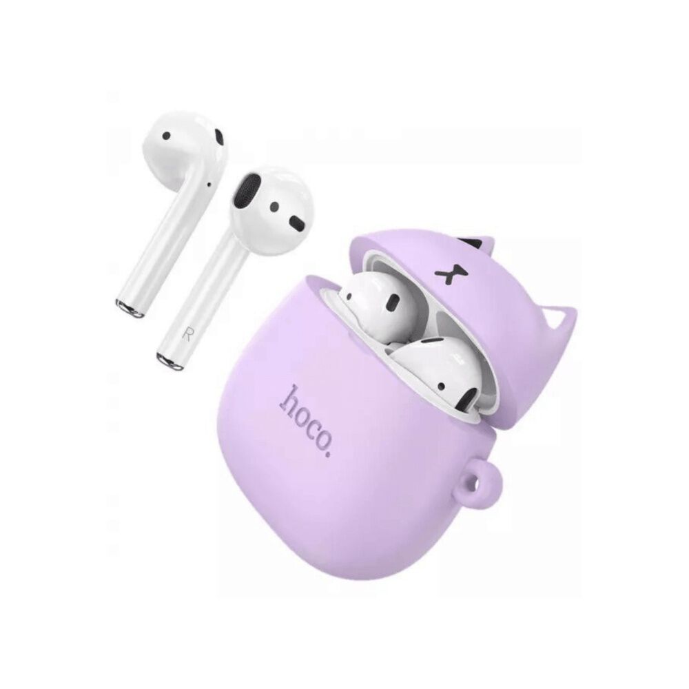 Audifonos Hoco Ew45 In Ear Bluetooth Tws Lilac Cat image number 0.0
