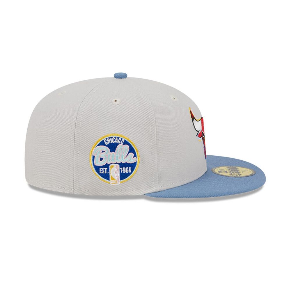 Gorra 59fifty Chicago Bulls Color Brush Beige image number 4.0