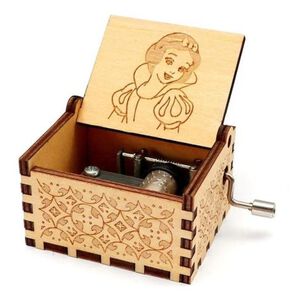 Caja Musical Blanca Nieves Someday My Prince Will Come