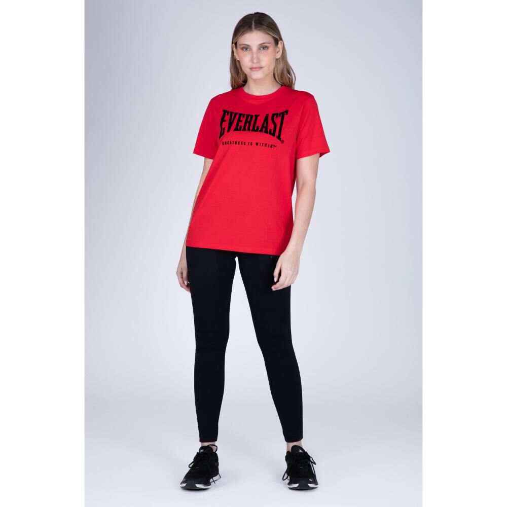 Polera M/c Genius Rojo Everlast image number 3.0