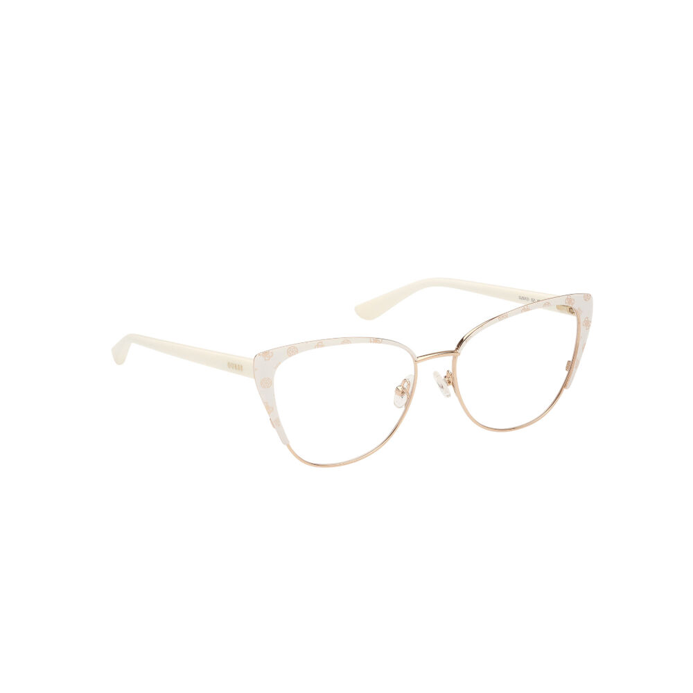 Lentes Ópticos Blanco Guess image number 7.0