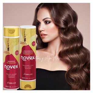 Kit Restauraci&oacute;n Shampoo Y Acondicionador Queratina Novex 300ml Cada 1