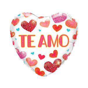 Globo Foil Corazon San Valentin 46 Cm Aprox Big Party