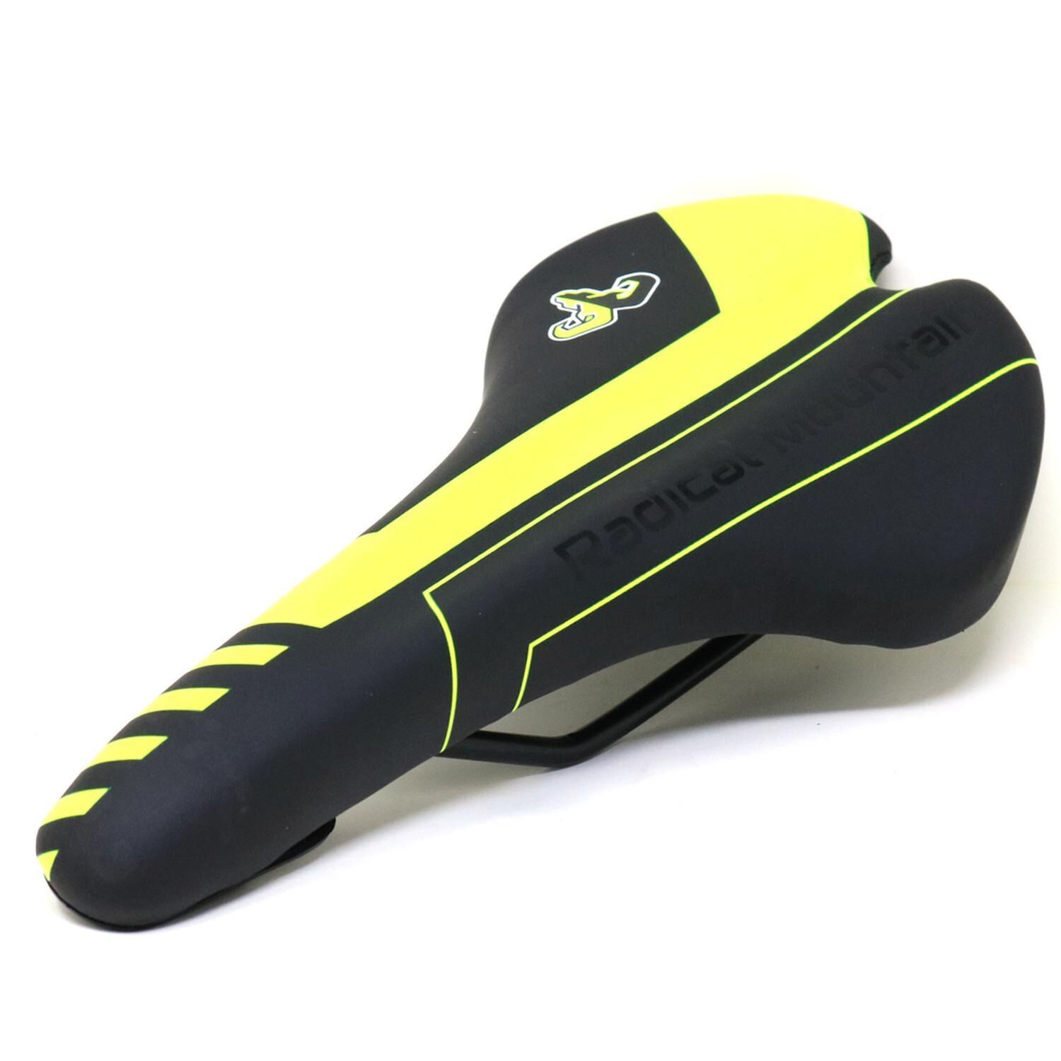 Asiento Mtb Negro/amarillo Radical Mountain image number 0.0