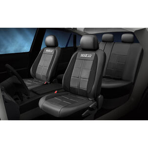 Fundas Cubreasiento Sparco Ecocuero Negro Universales