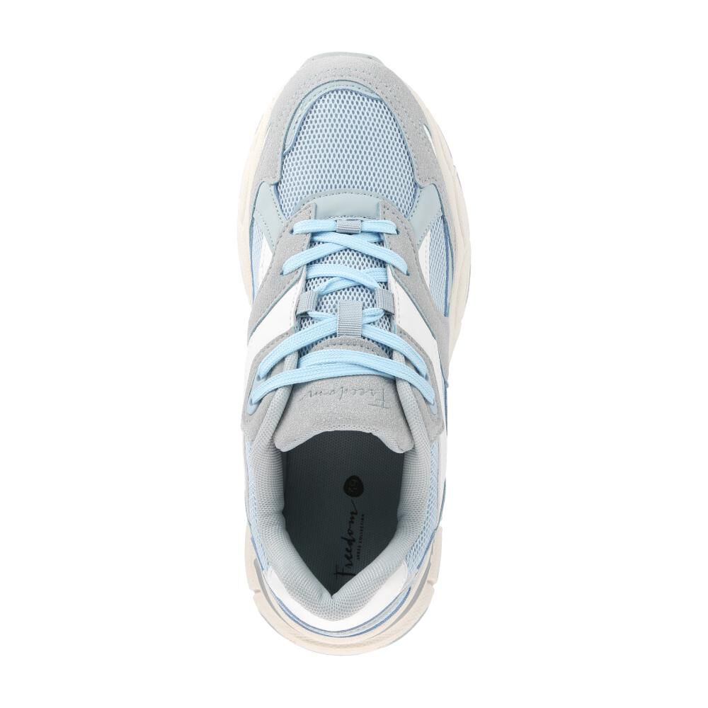 Zapatilla Urbana Mujer Freedom W24cmzapf120 Celeste image number 10.0