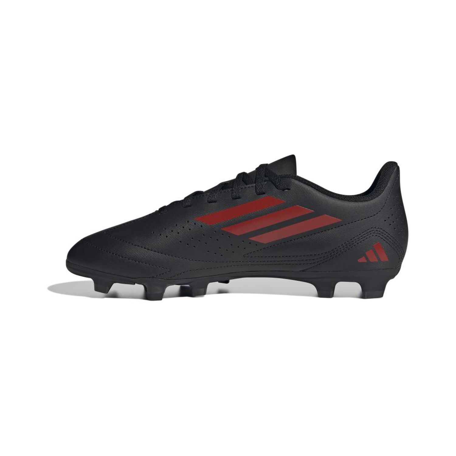 Zapato De F&uacute;tbol Hombre Adidas Deportivo Iii Fxg Negro/rojo image number 3.0