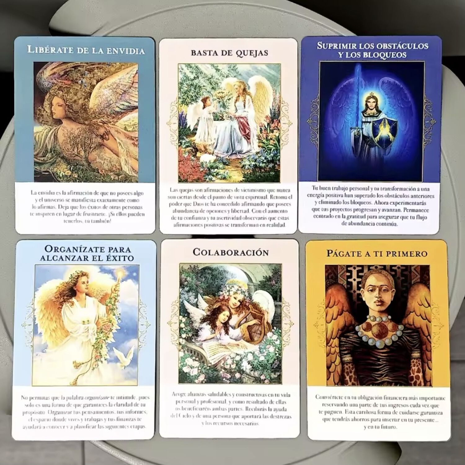Oraculo Cartas Angeles De Abundancia En Espanol image number 8.0