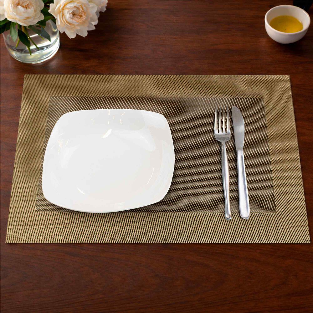 Pack 4 Individuales De Mesa Nautica Home 45x30cm Dorado image number 0.0