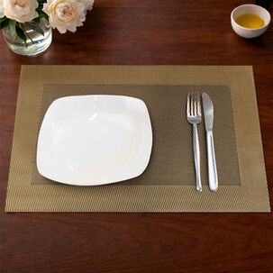Pack 4 Individuales De Mesa Nautica Home 45x30cm Dorado