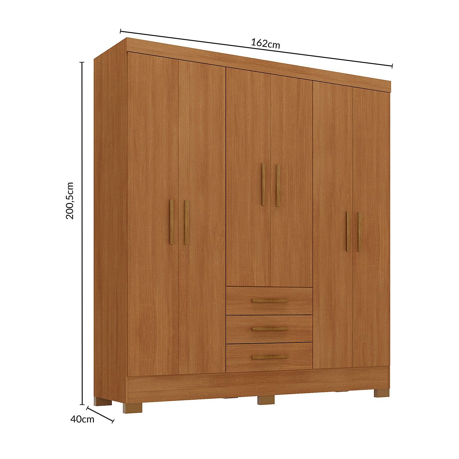 Cl&oacute;set Di Poretti Design Itacare / 6 Puertas / 3 Cajones image number 3.0