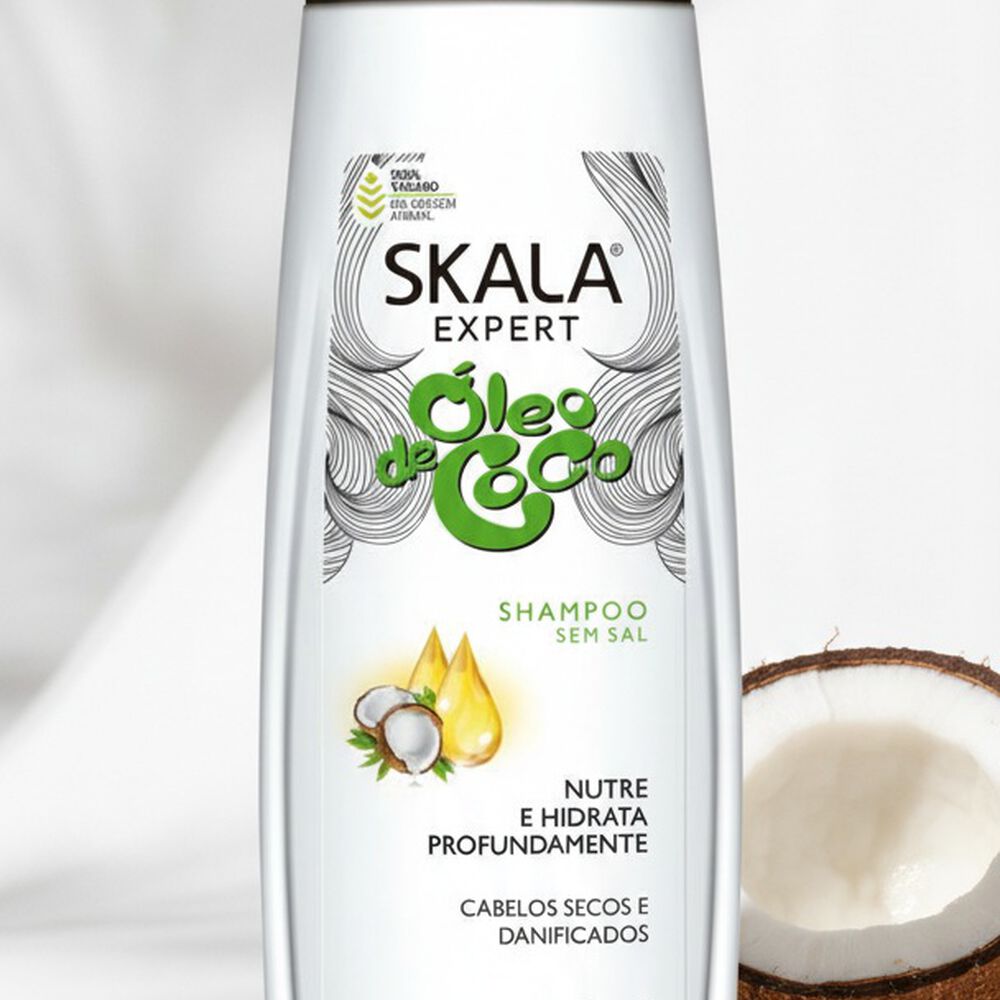 Shampoo Sin Sal Oleo De Coco Skala Expert 325ml image number 2.0