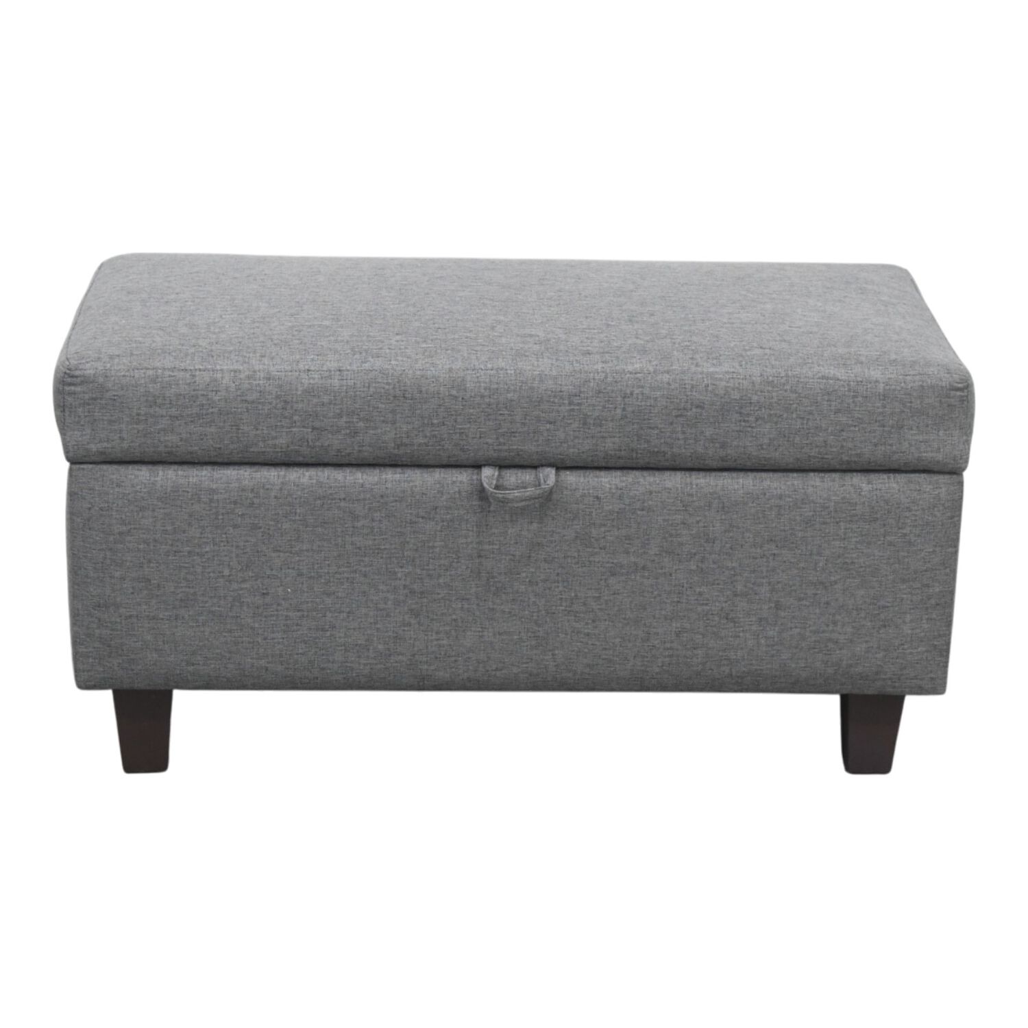 Banqueta Piecera 90 Cm Tapiz Genova (grafito) image number 2.0