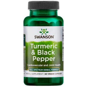 Turmeric C&uacute;rcuma + Black Pepper 60 C&aacute;psulas