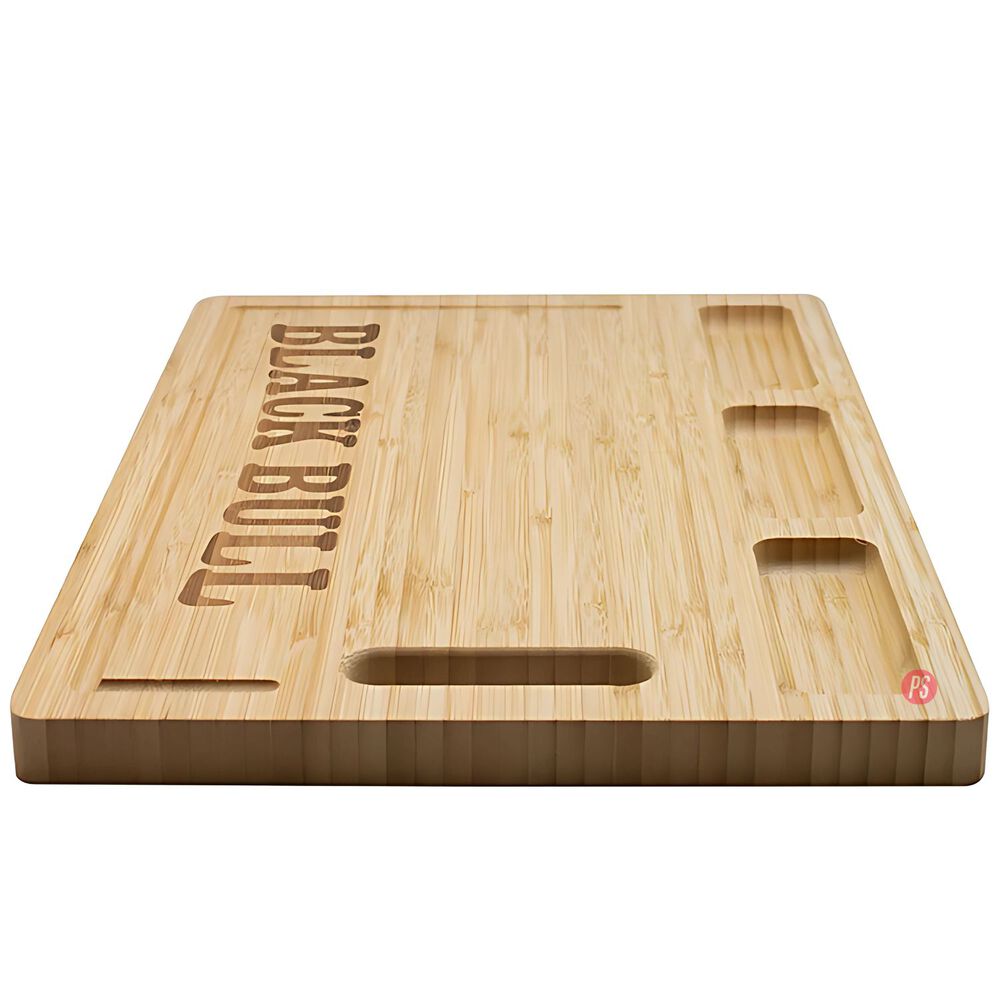 Tabla De Cortar Bambú 38cms Black Bull - Ps image number 1.0