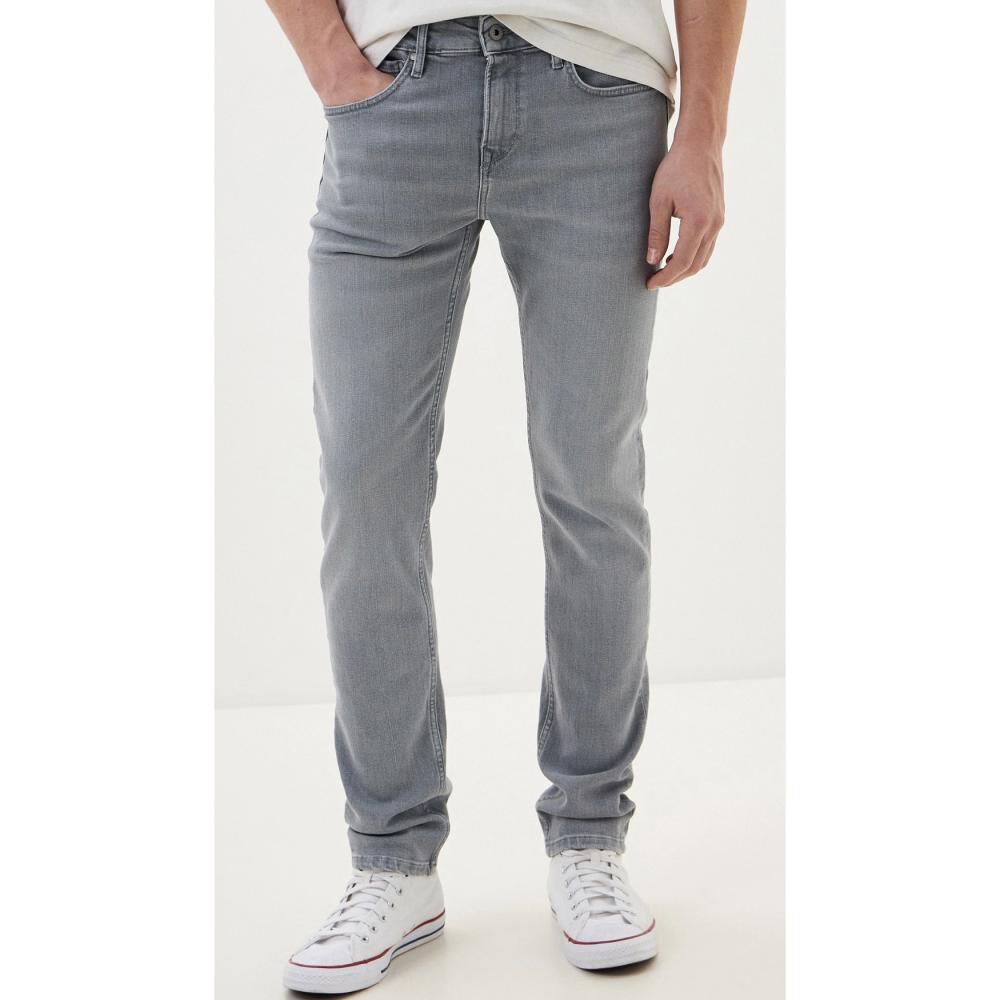 Jeans Tiro Medio Straight Slim Hombre Hummer image number 0.0