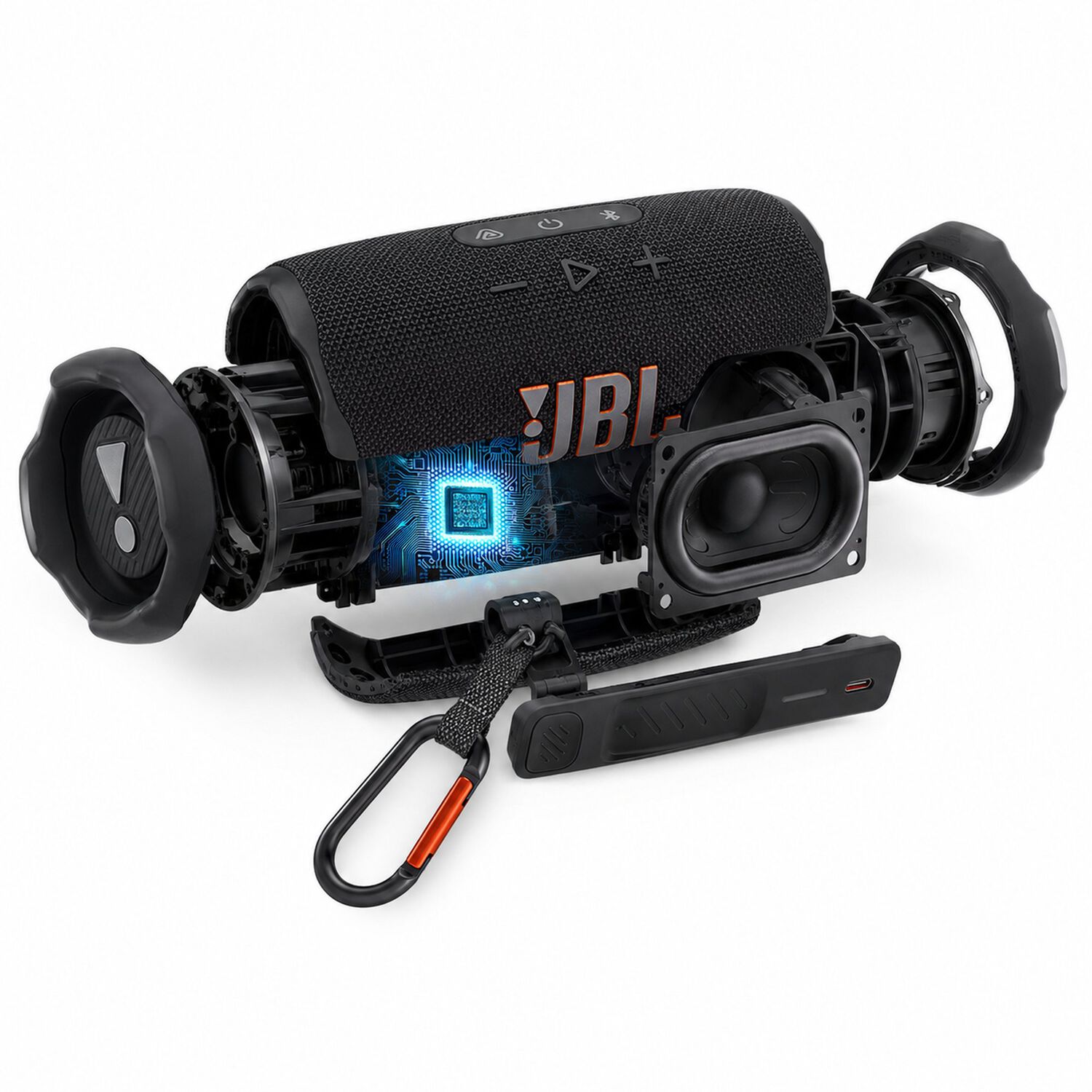 Parlante Blueooth Jbl Flip 7 Blk Waterproof 35w Sound Boost image number 6.0