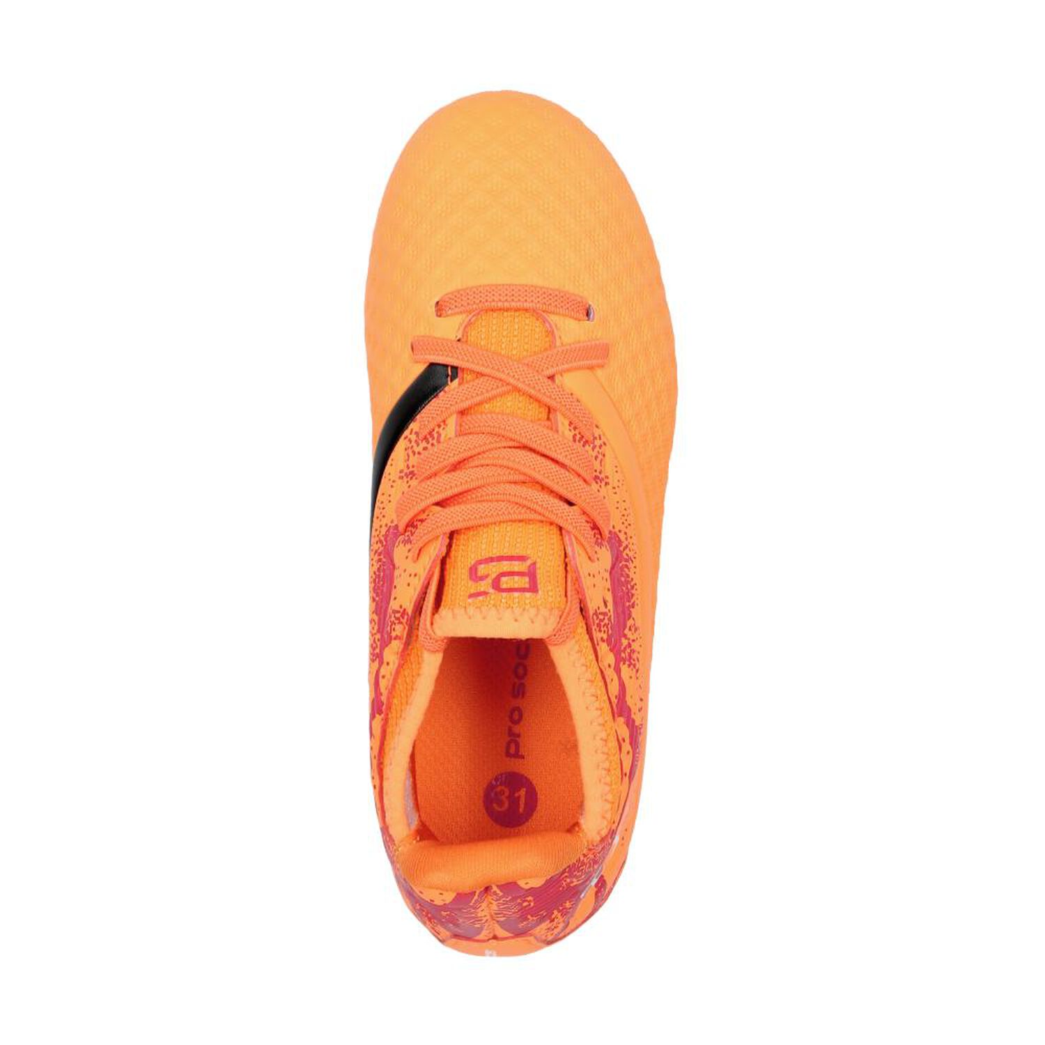 Zapato De F&uacute;tbol Ni&ntilde;o Pro Soccer Orange image number 4.0