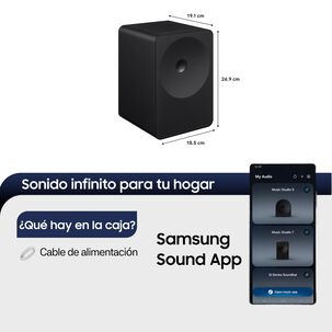 Music Studio 7 Ls70h Parlante Inal&aacute;mbrico Wi Fi Bluetooth 2026